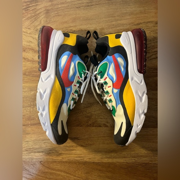 🩷✨LIKE NEW 2020 AIR MAX 270 REACT MULTICOLOR - SIZE 6.5✨🩷 - Picture 11 of 16